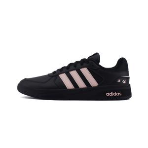 Adidas Neo Courtbeat Urban Chic Style Low top скейтборд обувь Unisex черный розовый