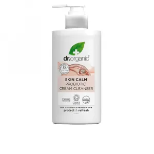 Крем для лица Skin calm crema limpiadora probiótica Dr. Organic, 150 мл.