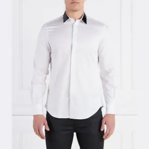 Рубашка стандартного кроя Emporio Armani, белый