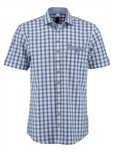 OS-Trachten Традиционная рубашка Итунон василькового цвета