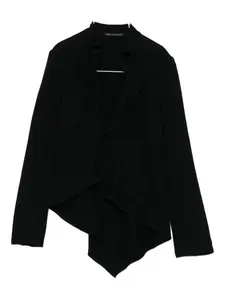 Асимметричная куртка Yohji Yamamoto, черный