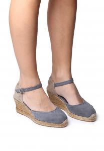 Босоножки Toni Pons на танкетке, серый