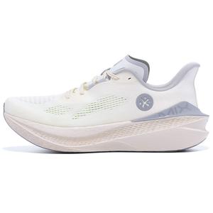 BMAI Кроссовки для бега Jingtan Mix 2.0 Mid Top, мужские, белые с бежево-серым