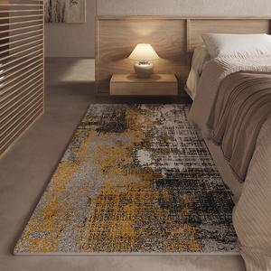 Budis Ковер 200х400 см для спальни/детской/гостиной в винтажном стиле, утолщенный, с высоким ворсом, для тепла осенью и зимой