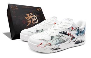 ANTA Комфортные, нескользящие, износостойкие, дышащие низкие кроссовки для скейтбординга, мужские, черные