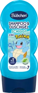 Детский шампунь и усилитель Гель для душа 2в1 Squirtle Pokémon 230 мл Bübchen