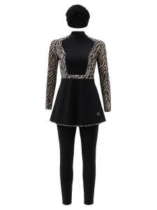 Платье-купальник C&City, черный