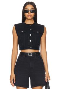 Лео жилет Agolde, цвет smudge