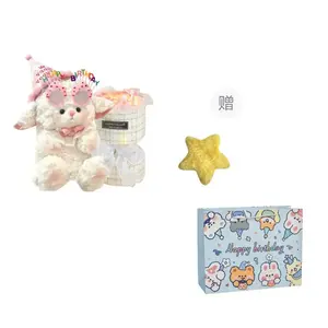 Очаровательная кукла в стиле хилерши с бантом принцесса маленький ягненок плюшевая кукла высота 22см/32см Fat Fat Dragon