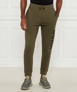 Голландские спортивные штаны Regular fit Hugo, зеленый