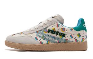 Холщовые кеды женские низкие серый/зеленый Feiyue