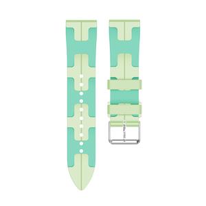 IBOANN Часы Strap All Compatibility Silicone Material 207mm, Blue Yellow