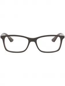 Очки в прямоугольной оправе Ray-Ban, коричневый