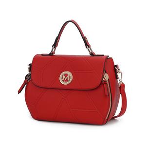 Женская сумка-портфель из веганской кожи Clementine от Mia K MKF, красный