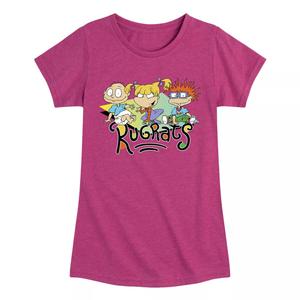 Футболка с рисунком «Ох уж эти трио» для девочек 7–16 лет Nickelodeon