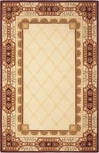 Ковер SAFAVIEH, 153 x 244 см, Naples Collection, ассорти, ручной работы из традиционной шерсти, идеально для помещений с высокой проходимостью в гостиной, спальне (NA705A)