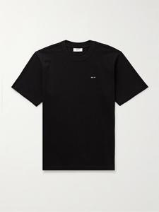 Футболка Adam 3209 из хлопкового джерси с вышитым логотипом NN07, черный