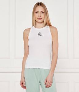Футболка тонаша Slim fit Lauren Ralph Lauren, белый