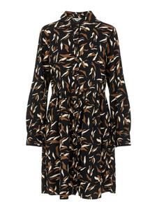 Платье-рубашка Object, черный