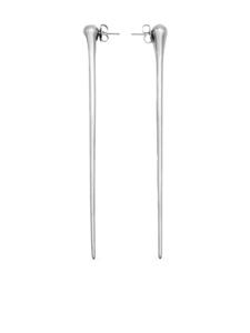 Серьги из мангольда Hugo Kreit, серебряный