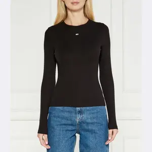 Водолазка узкого кроя Tommy Hilfiger, черный