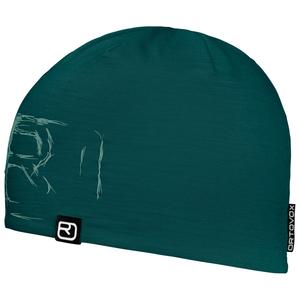 Шапка Ortovox 120 Tec Logo Beanie, цвет Dark Pacific