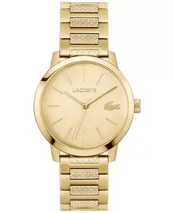 Мужские часы Metropole с браслетом из нержавеющей стали золотистого тона, 39 мм Lacoste