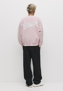 Толстовка PULL&BEAR ROUND NECK STWD, Pink