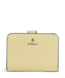 Кошелек Камелии из зернистой кожи Furla, желтый