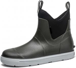 Мужские дождевые ботинки против скольжения для пеших прогулок на открытом воздухе, для влажной погоды, удобные, легкая подошва из резины, против скольжения, для рыбалки Generic, зеленый