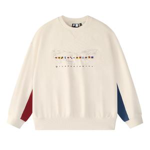 FILA FUSION Свитшот мужской серый пшеничный Wheat