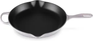 Сковорода Le Creuset с ручкой, 30 см, серо-белый