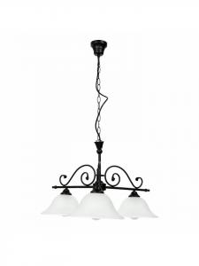 Подвесной светильник (Ш)60 x (Д)60 x (Г)90 см в черно-белом цвете Licht-Erlebnisse