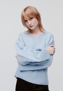 Джемпер IVY OAK KORALIE, Hellblauer Tweed/Light Blue