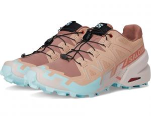 Кроссовки Salomon Speedcross 6, цвет Mahogany Rose/Hushed Violet/Iced Aqua
