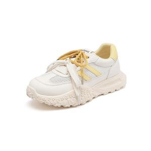 Легкие низкие повседневные кроссовки Women's DAPHNE, желтый