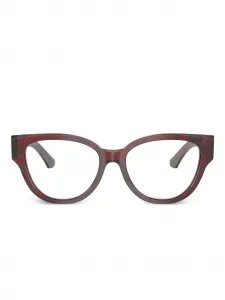 Очки в клетку Burberry, красный