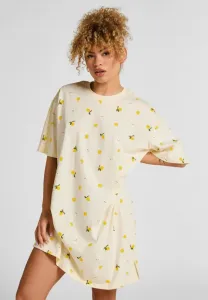 Лимонная ночная рубашка с квадратным вырезом Hunkemöller, Winter White