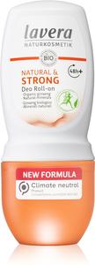 Натуральный и сильный шариковый дезодорант для чувствительной кожи Lavera, 50 мл