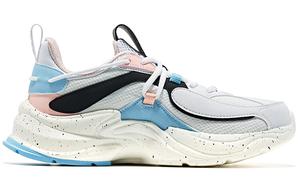 Женские кроссовки Bullets Lifestyle с низким верхом, белый/пудровые Erke