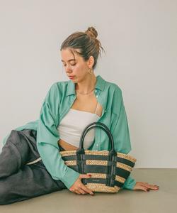 Сумка-корзина из полиуретана Bayflow, цвет Black 19