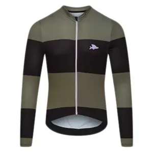 Джерси с длинным рукавом Café Du Cycliste Constance, зеленый