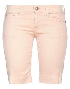 Джинсовые шорты Jacob Cohen, бледно-розовый