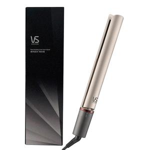 Плойка, утюжок, плойка и выпрямитель двойного использования, зажимы, большая насадка, челка s 0216cn VS, золото