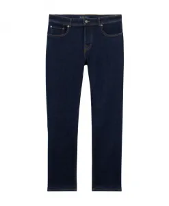 Джинсовые брюки с пятью карманами Brooks Brothers, синий