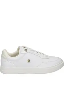 Кожаные кеды на шнуровке с подошвой cupsole Tommy Hilfiger, белый