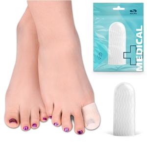 Защитный гелевый чехол для пальцев от вросшего ногтя с S-полосками Sulpo