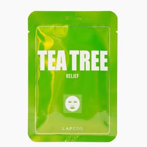 Маска для лица derma tea tree relief sheet mask Lapcos, количество 1 шт.