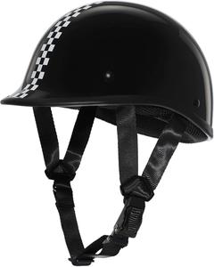 Полушлем Triangle Meet Dot. H01, черный / белый