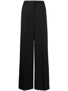 Versace широкие брюки с завышенной талией, черный